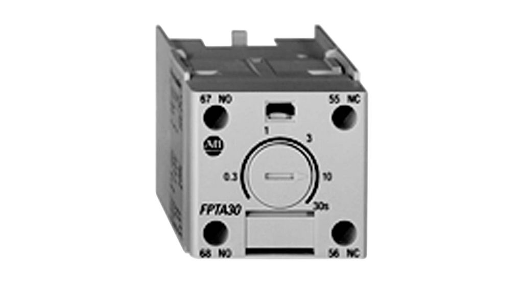 Pneumatisches Timer-Modul für 100-C-Schütze, Einschaltverzögerung, 30 s